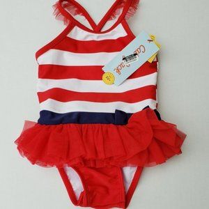 Cat & Jack Baby Girl  1 piece swimsuit 18months